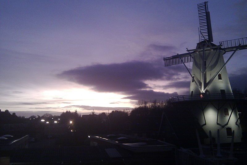 De molen in Haren