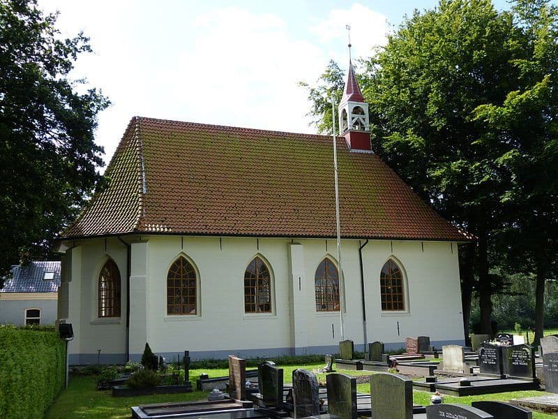 Het kerkje in Kolham 