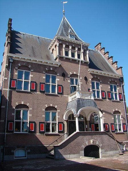 Het gemeentehuis in Veendam