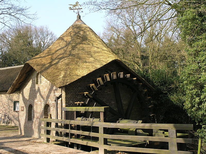 De rosmolen in Geysteren