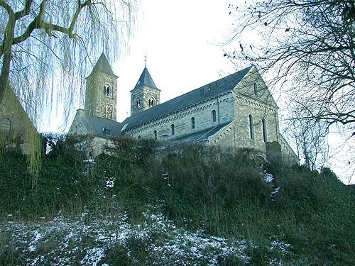 De baseliek in Sint Odilienberg