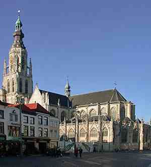 De Grote- of OLV kerk in Breda