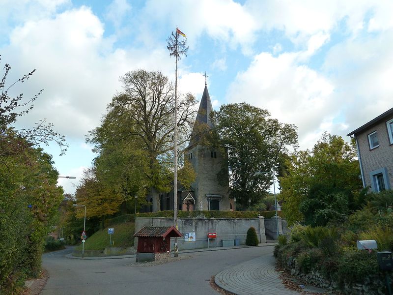 De kerk in Bemelen