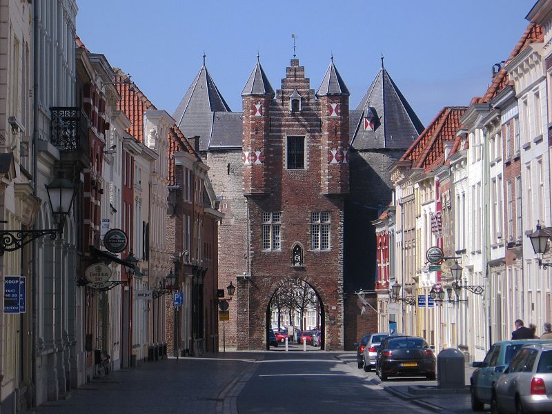 De gevangenpoort in Bergen op Zoom