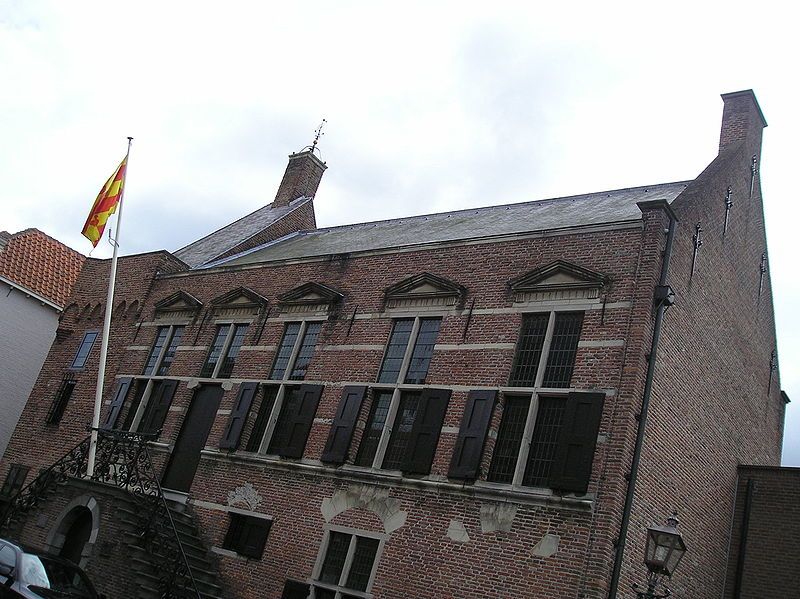 Het oude stadhuis in Grave