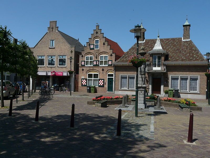 Dorpsplein in Oud-Gastel