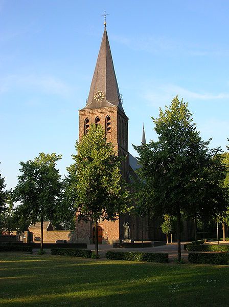 De kerk in Sint Anthonis