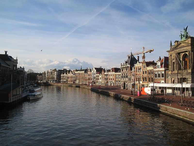 Het Spaarne in Haarlem