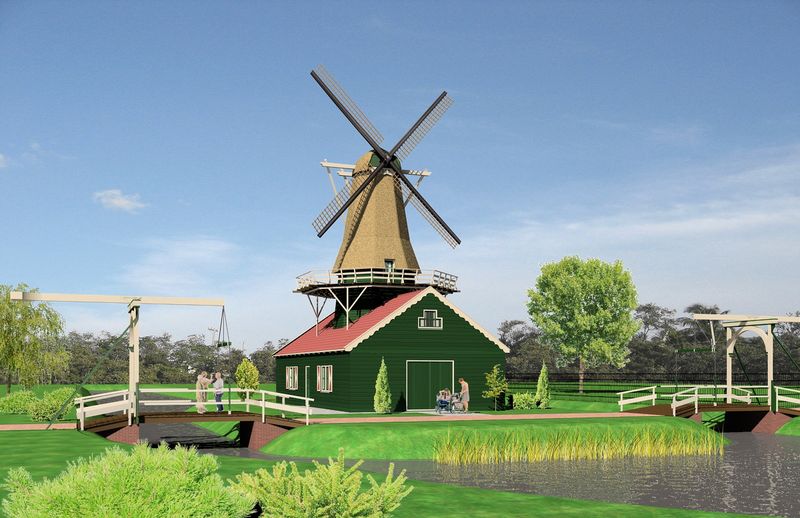 Molen in Tuitjehorn