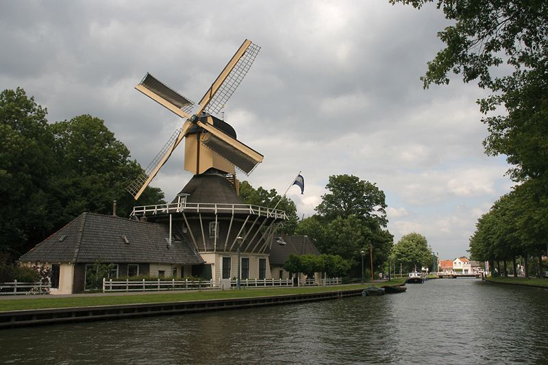 Molen 't Haantje in Weesp