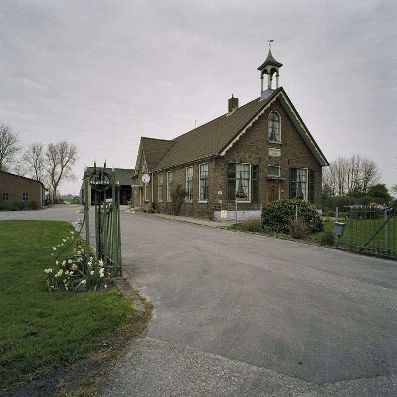 boerderij met dakruiter