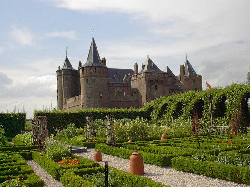 Het Muiderslot in Muiden