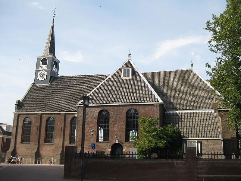 De kerk in Oostzaan