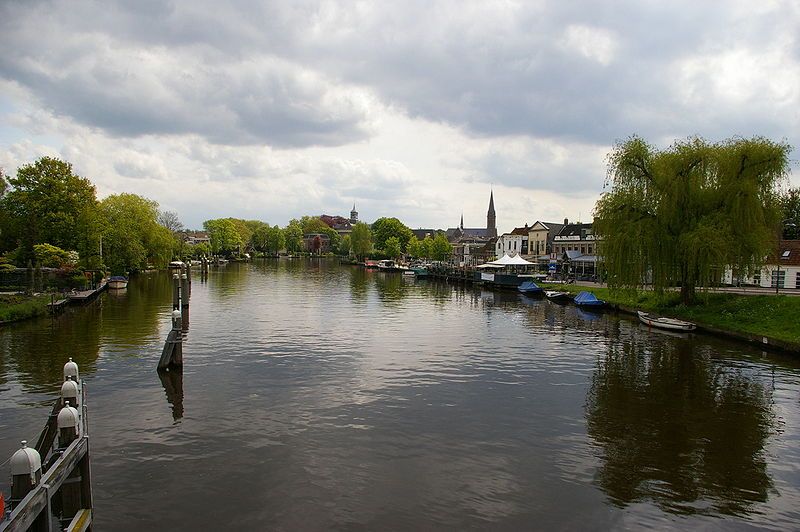 Gezicht op Ouderkerk ad Amstel