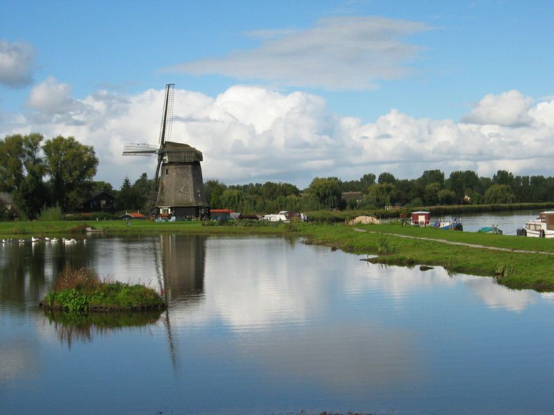 De Ambachtsmolen in Oudorp