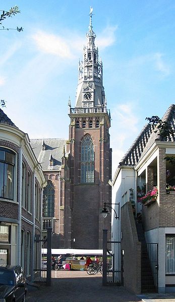 De kerk in Schagen