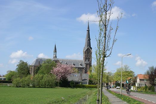 De kerk in Spanbroek