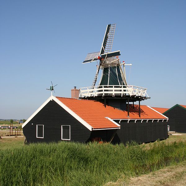 Molen ": De Jonge Leeuw"in Uitgeest