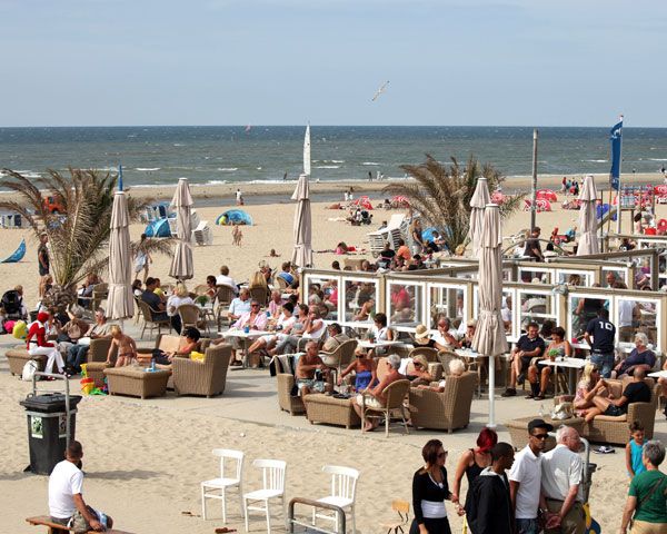 Strand bij Zandvoort