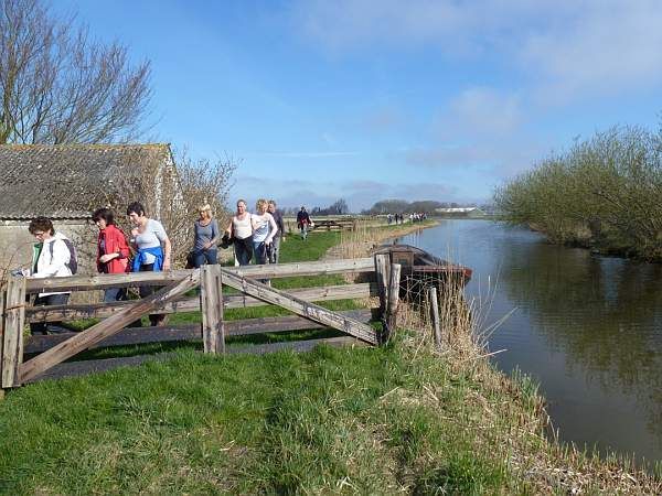 Wandelen tijdens de Blarentocht (20130