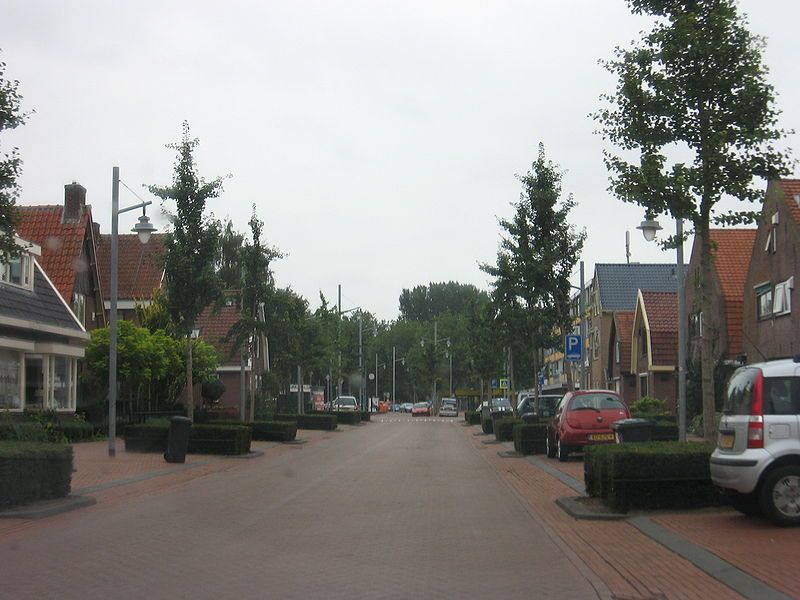 De dorpskern Zwanenburg