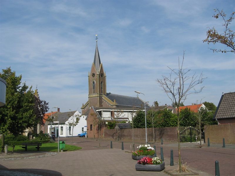 Dorpskern met kerk