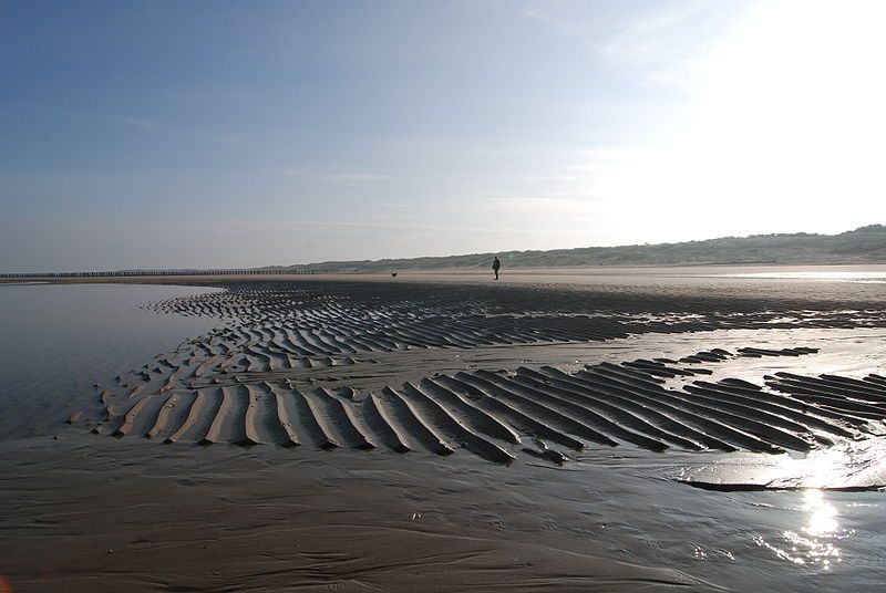 Het strand bij Nieuwvliet