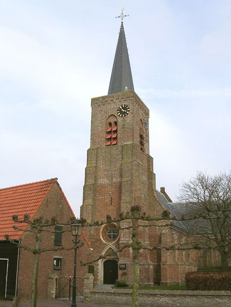 De kerk in Oudelande