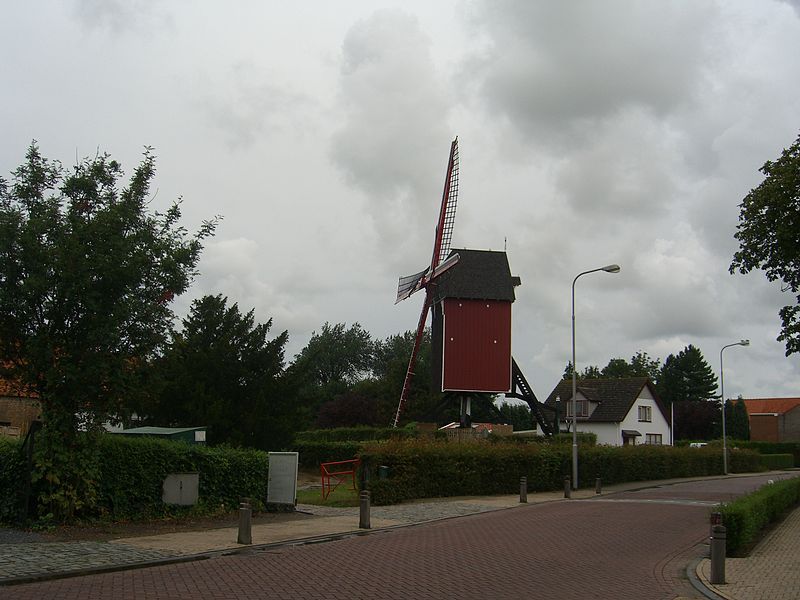 De molen in Retranchement