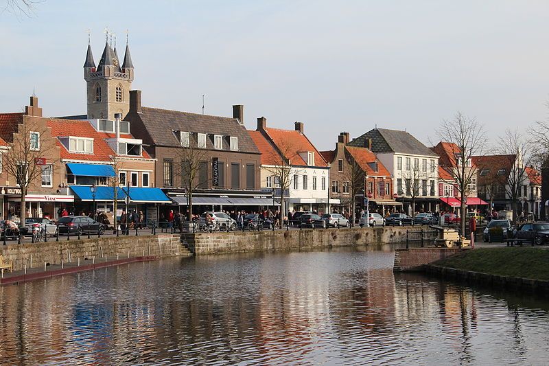 De Stenen Kade in Sluis