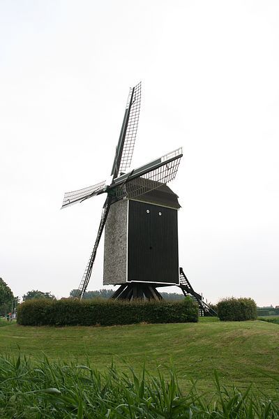 De Hoed, standerdmolen in Waarde