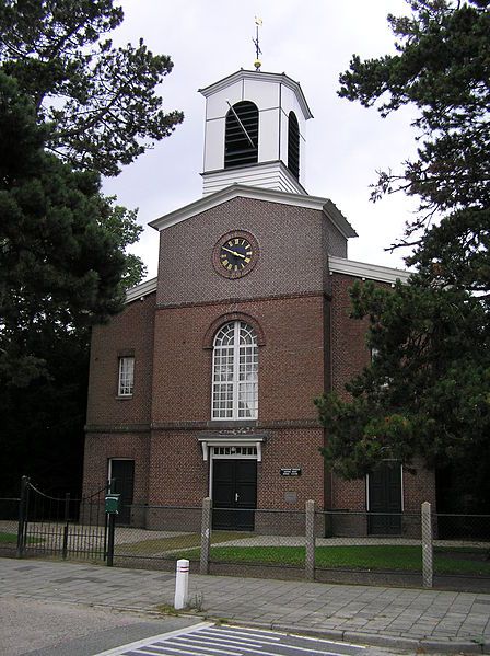 De kerk in Wilhelminadorp