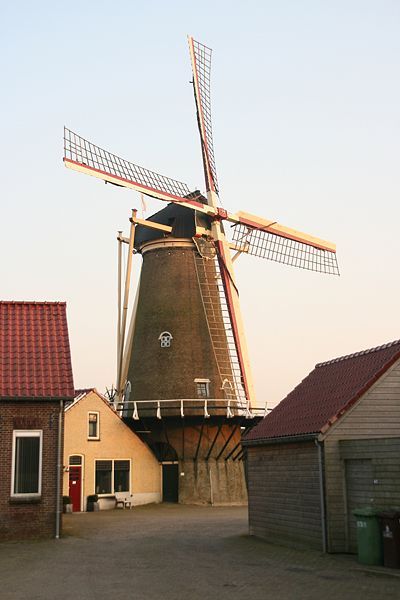 Molen Windlust in Achthuizen