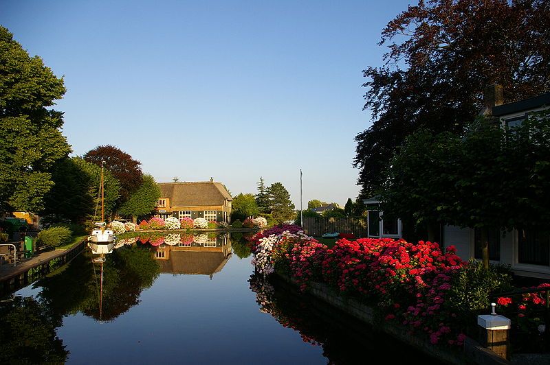 Hoe mooi kan het zijn langs het water in Bilderdam