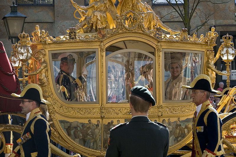 De Gouden koets met Koning en Koninginbron-wikipedia