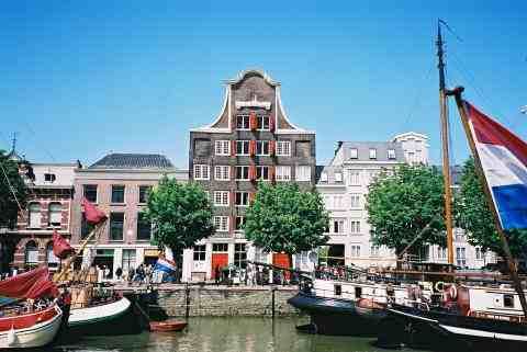 Wolwevershavn in Dordrecht.