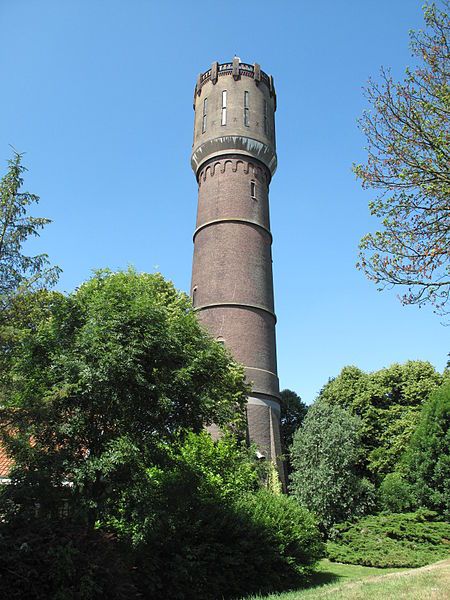 De watertoren in Krimpen ad Lek