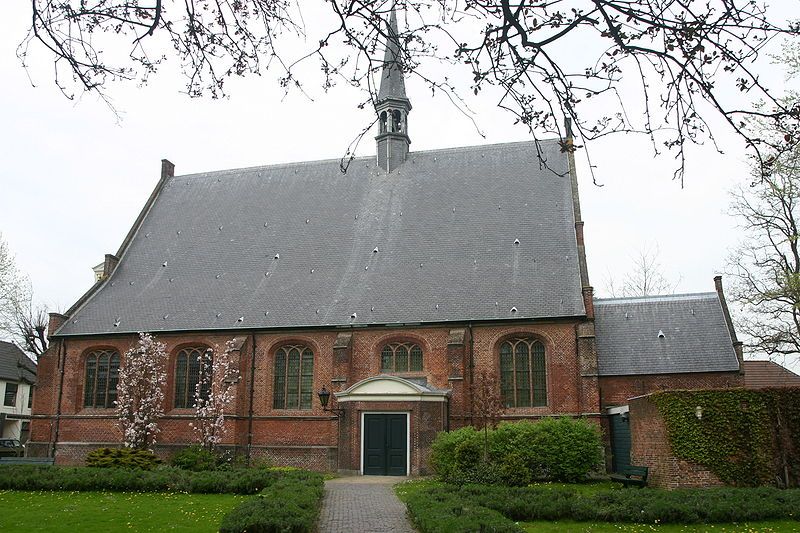 De dorpskerk in Leiderdorp