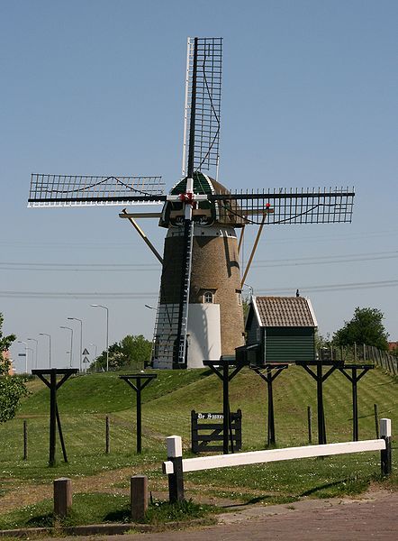 Molen De Swaen in Nieuw-Beijerland