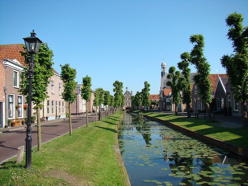 De binnenhaven van Nieuwpoort