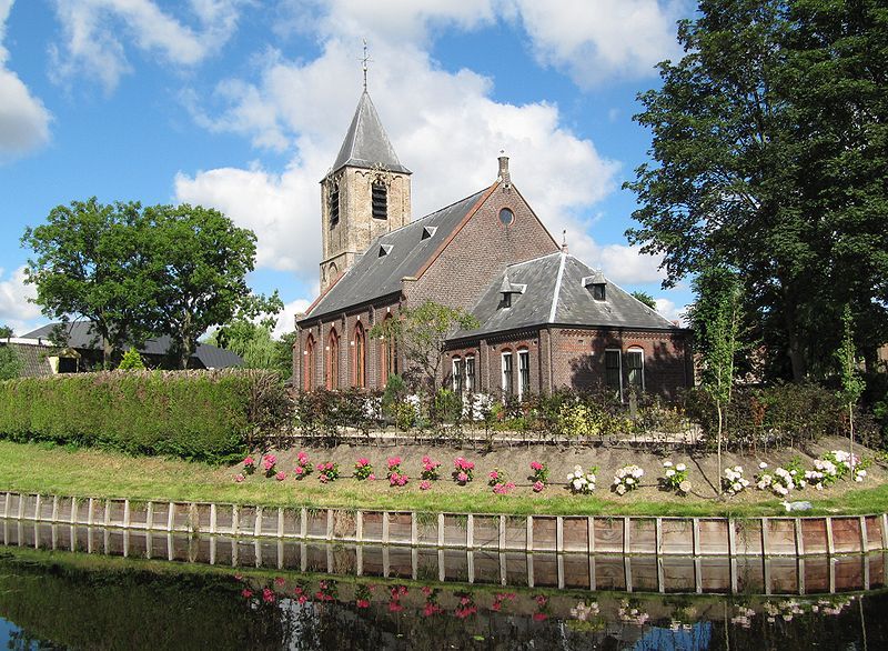 De kerk in Nootdorp