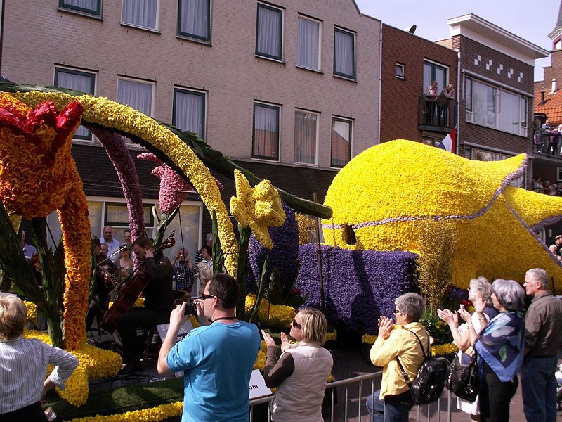 Bloemencorso in de Bollenstreek 