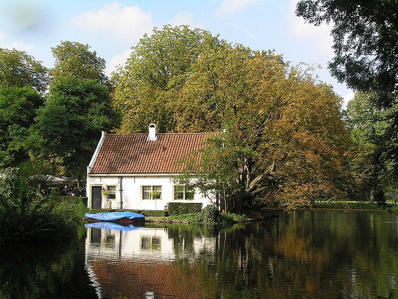 Gebied rond Kasteel Rhoon.