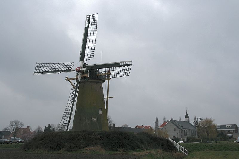 Molen de Kersenboom in Rijsoord