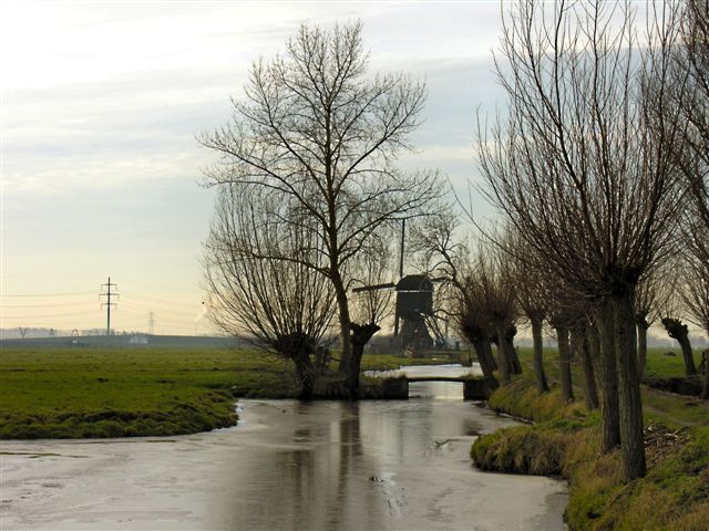 De watermolen in Sliedrecht. Fot: onbekend