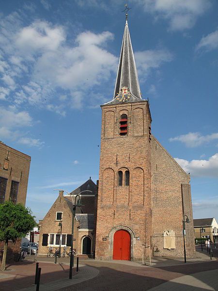 De kerk in Strijen