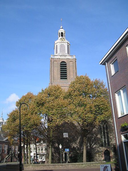 De kerk in Vlaardingen