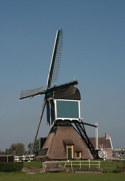 Molen in Zoeterwoude-Rijndijk