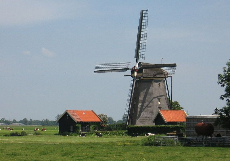 De Dikke Molen in Zwammerdam