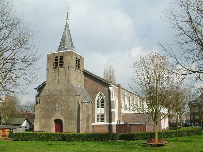 Het oude kerkje in Charlois